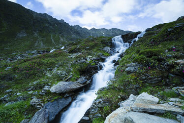 Bild mit Natur, Wasser, Berge, Gewässer, Wasserfälle, Alpen, Alpenland, Steine, Wasserfall, kanzingbach