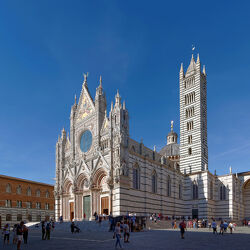 Der Dom von Siena in der Toskana