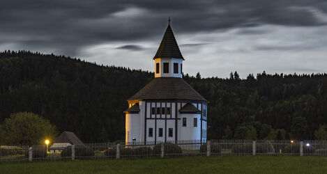 Romantische Kirche im Riesengebirge