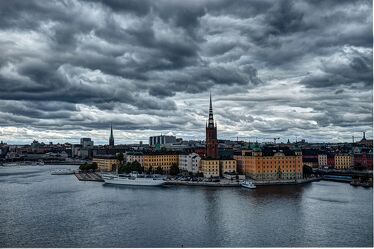 Bild mit Wasser, Architektur, Schweden, Stockholm, fjord