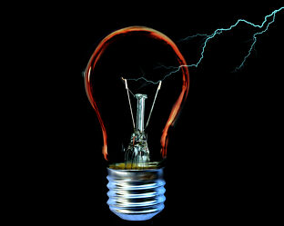 Bild mit Energie, Umwelt, Blitze, Strom, glühbirne, Energiegewinnung, leuchtmittel, alternativen, sparsam, klimaneutral