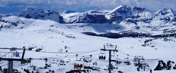 Bild mit Berge, Schnee, Ski, Sonnenschein, sunshine, Berglandschaft, skiurlaub, schneelandschaft