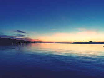 Bild mit Sonnenaufgang, Inseln, Meer, mallorca