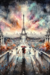 Paris Stadt der Liebe