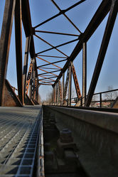 Bild mit Architektur, Eisen, Brücken, Brücke, Eisenbahn, Eisenbahnbrücke, Schienen, bridge, bridges, Railway, Railway Bridge, Old Bridge, Eisenbahnbrücken, Alte Brücke