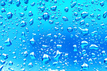 Bild mit Wasser, Blau, Makro, Wassertropfen, Regentropfen, Wasserperlen, Waterdrop, Tropfen, nahaufnahme, Regen, drop