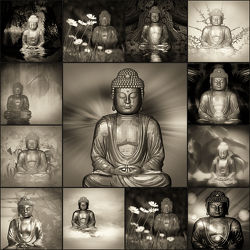 Buddha - Collage III