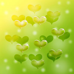 sweet hearts green