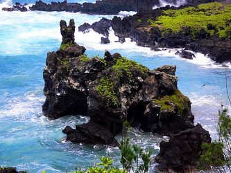 Felsen im Meer - Hawaii