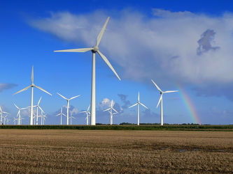 Windpark an der Knock bei Emden
