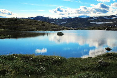 Bild mit Natur, Wasser, Landschaften, Seen, Landschaft, See, Norwegen, Gebirge