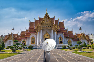 Marmor Tempel Bangkok